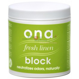 ONA Block Fresh Linen (pohlcovač zápachu) 170g
