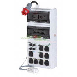 Rozvodná skříň s digitálním časovačem a kontrolou teploty Mini Grower DV-M16, 16x600 W
